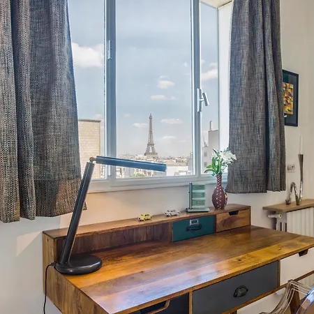 Eiffel Tower View - Xvi Parc Sainte-perine Apartment Paris